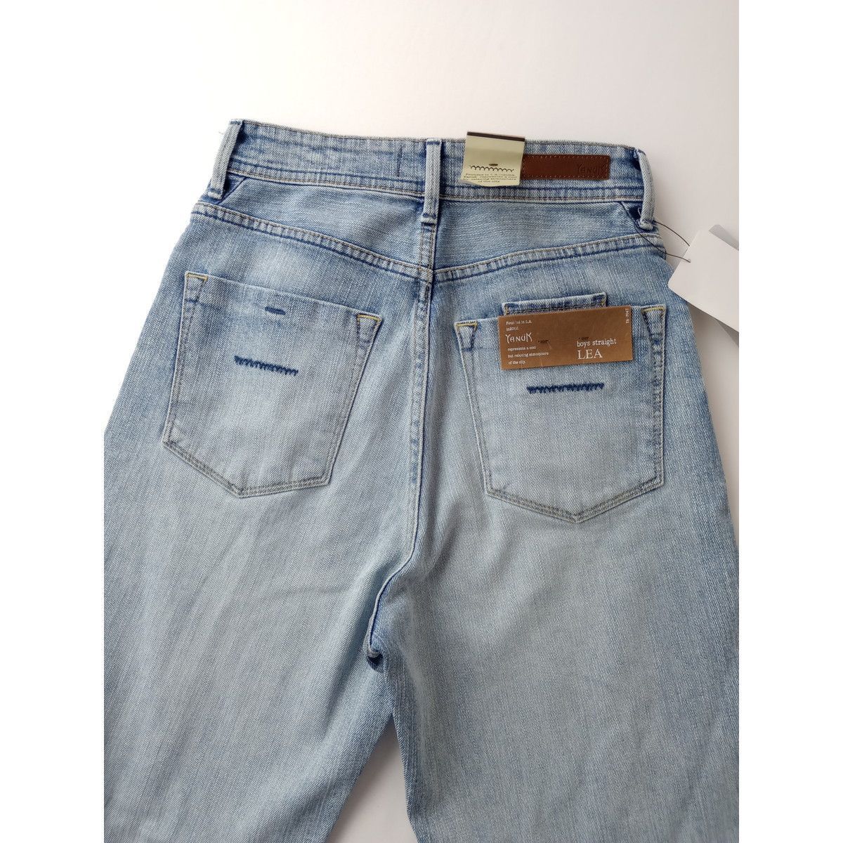 新品 23SS 定価30800円 YANUK ヤヌーク LEA BOYS STRAIGHT DMF