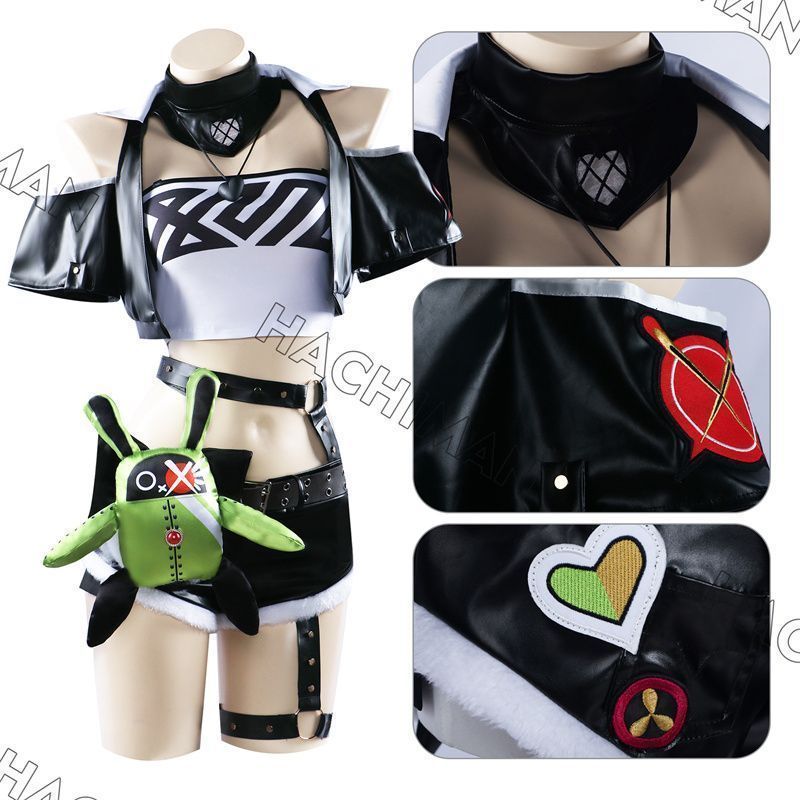 直営店2025新作。 ニコ デマラ コスプレウィッグ付き ゼンゼロ ゼンレスゾーンゼロ 邪兎屋 何でも屋 ニコ デマラ コスチューム 仮装 変装 コスプレ コスチューム ニコデマラ jjbhc