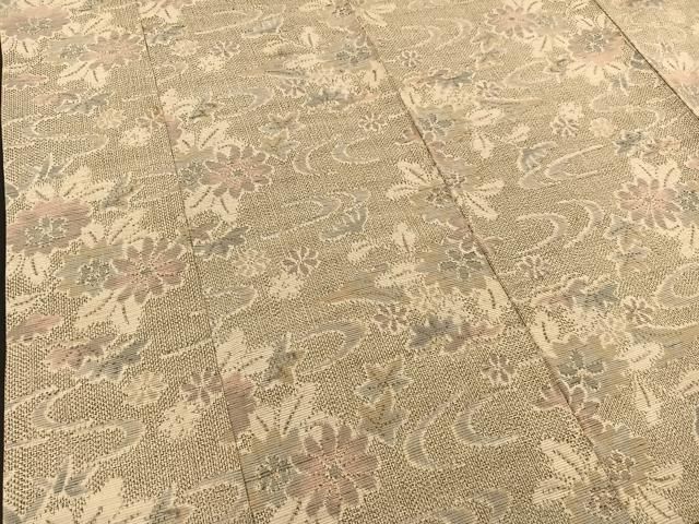 平和屋着物▽上質な紬　単衣　竜田川　正絹　逸品　BAAT1114hv 平和屋着物▽上質な紬 単衣 竜田川 正絹 逸品 BAAT1114hv