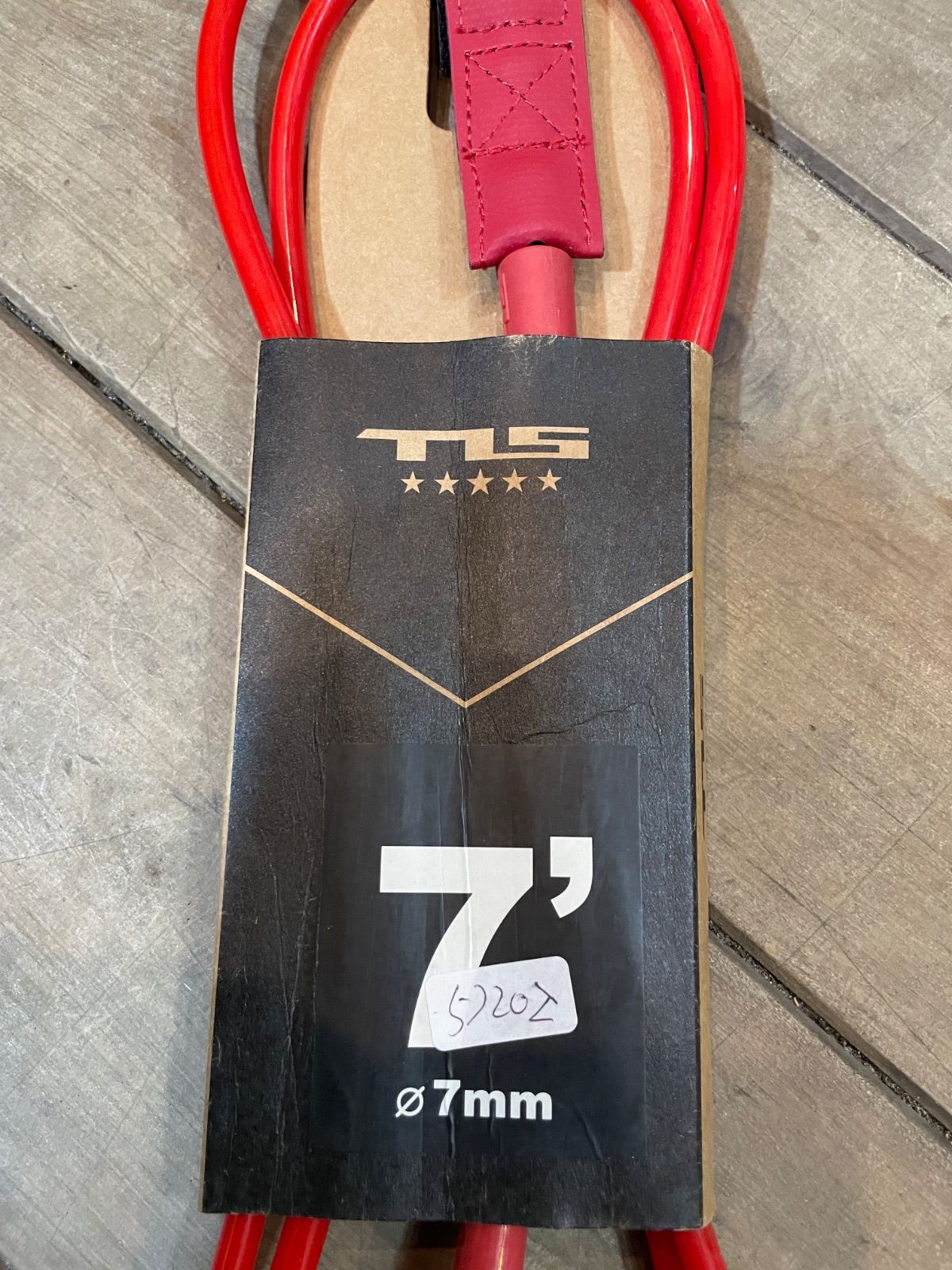 TOOLS リーシュコード 7フィート 赤 ミッドレングス リーシュコード