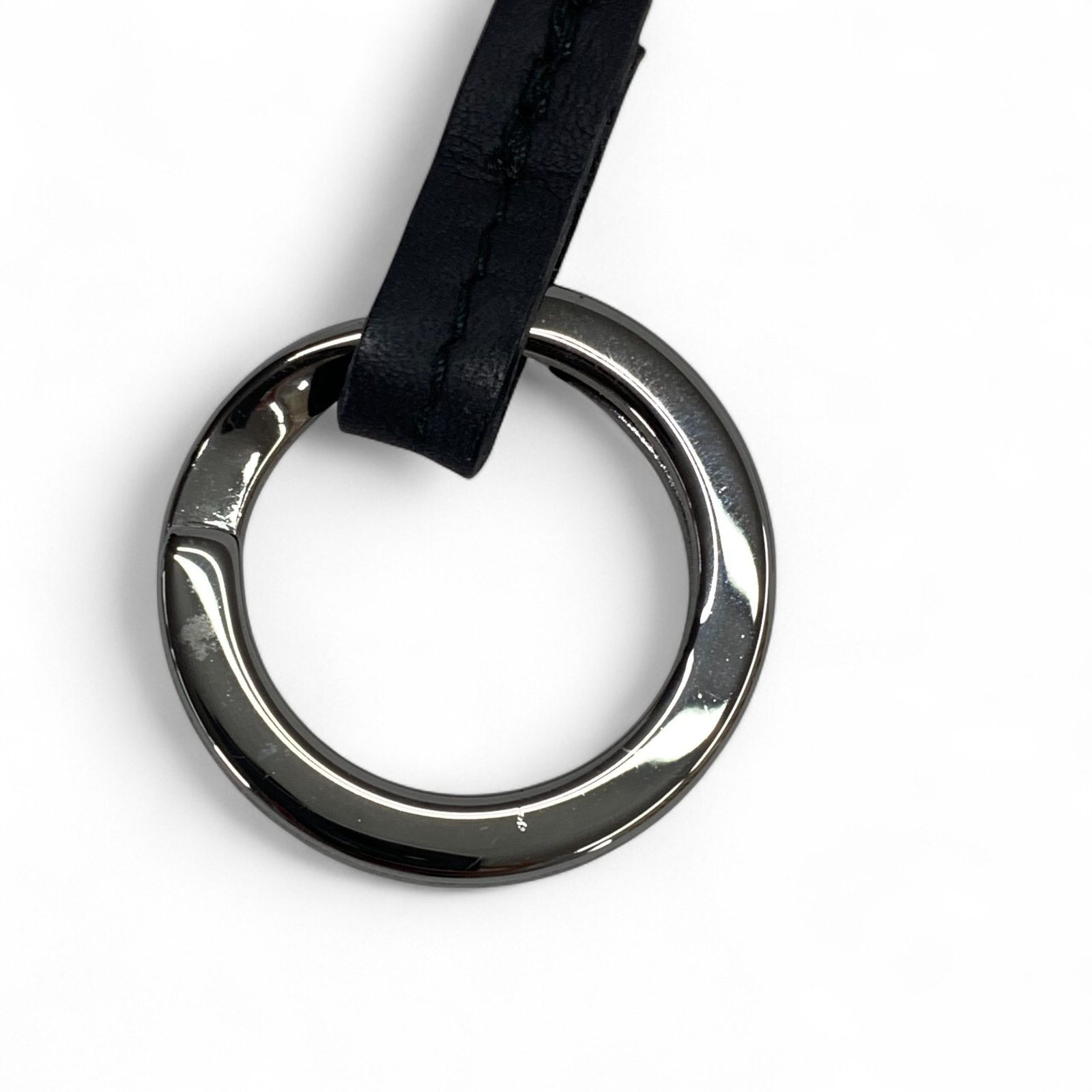 GUCCI グッチ キークロシェット レザー ブラック 033 01 0863