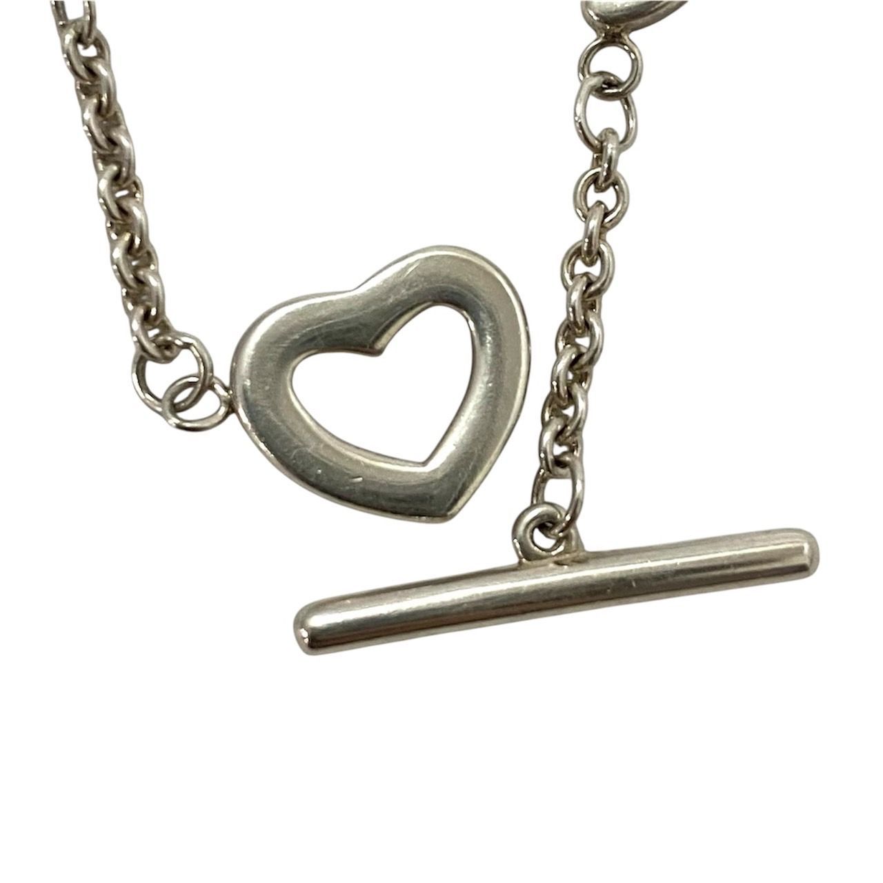 TIFFANY&Co.】ハートリンク ラリアット ブレスレット SV925 SILVER 