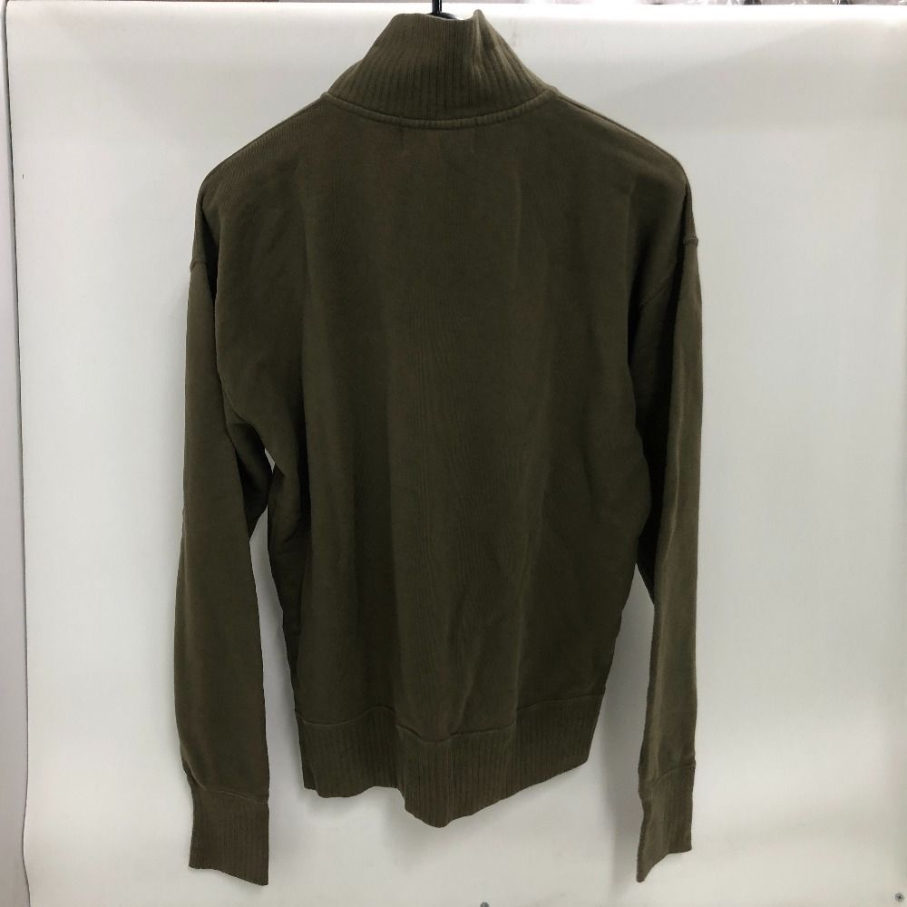 02w17449 ダブルアールエル RRL ハーフジップスウェット カーキ