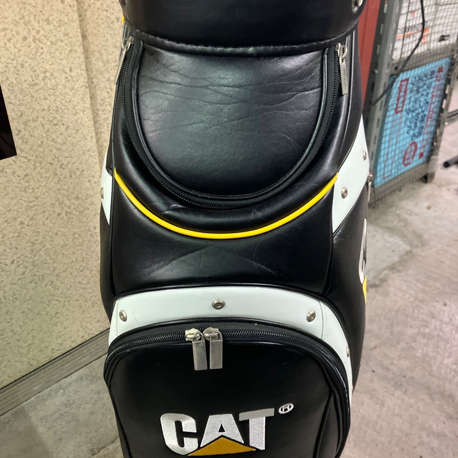 キャタピラー キャディバッグ 限定 CATERPILLAR ゴルフバッグ