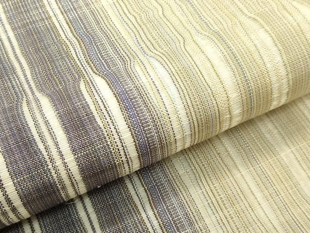 平和屋本店□極上 芭蕉布 染織作家 みなみ修郎 スリーシーズン 両面 全