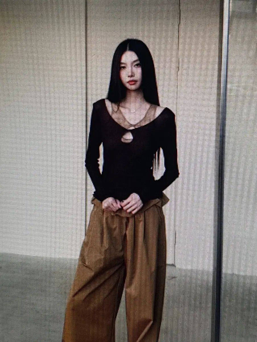 メッシュ 長袖Tシャツ