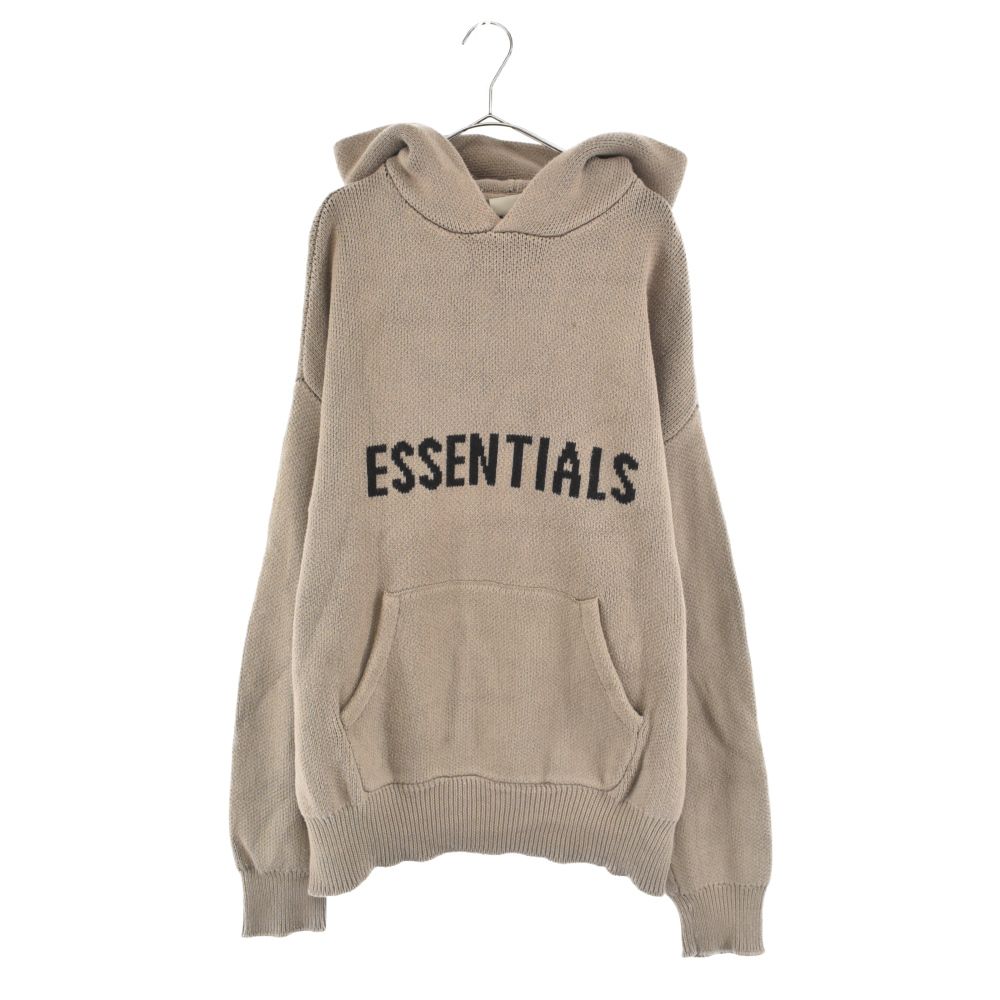 超安い品質 Logo ESSENTIALS ロゴ エッセンシャルズ HOODIE フロント