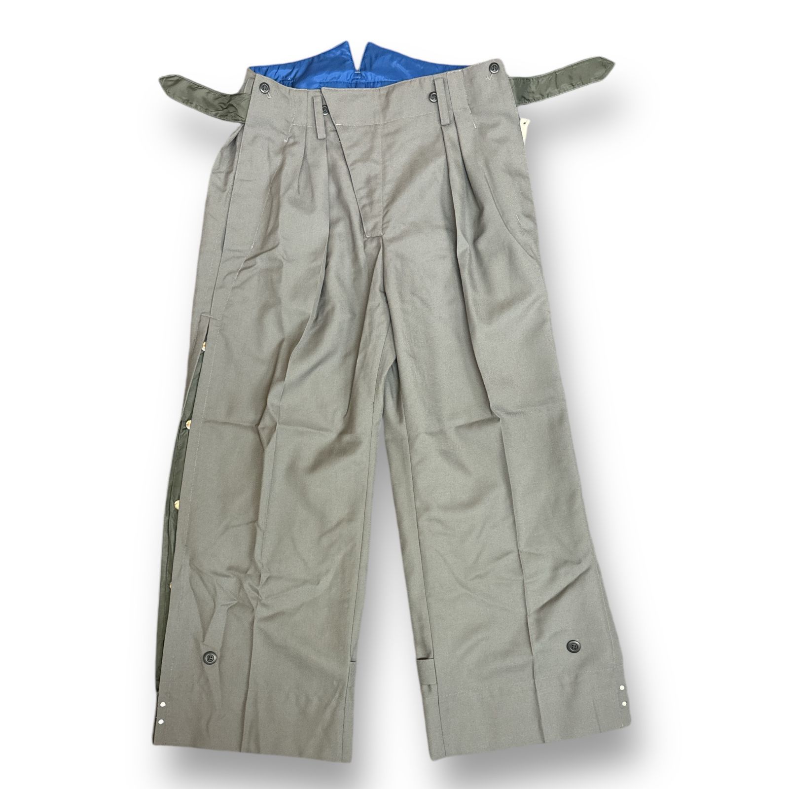 定価68200円 新品 Tamme 23AW SERGE VINCENT OVER SLACKS セージ 