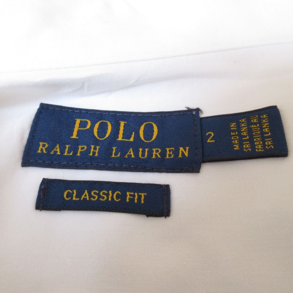 100%正規品 ポロラルフローレン LAUREN RALPH POLO 美品 CLASSIC ポニー FIT シャツ+ブラウス(長袖+七分)