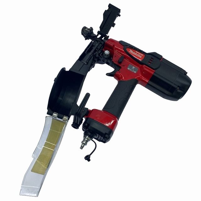 makita マキタ 41mm 高圧エアビス打ち機 AR410HR 赤 ケース付き エア工具 エアツール 大工道具 ねじ打ち 111044