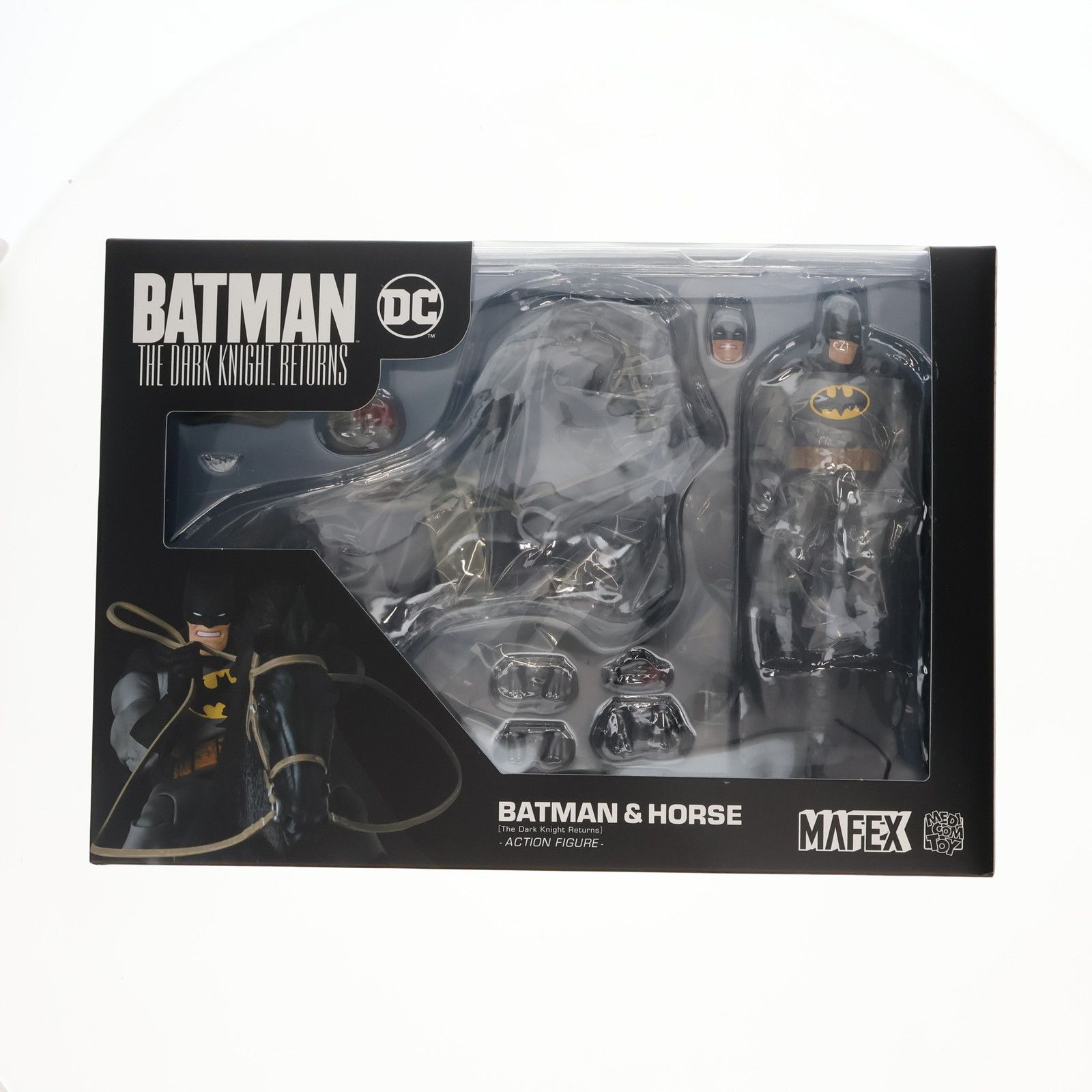 マフェックス No.205 MAFEX BATMAN ＆ HORSE Bargain Item* Mafex No.205 Batman & Horse (The Dark Knight