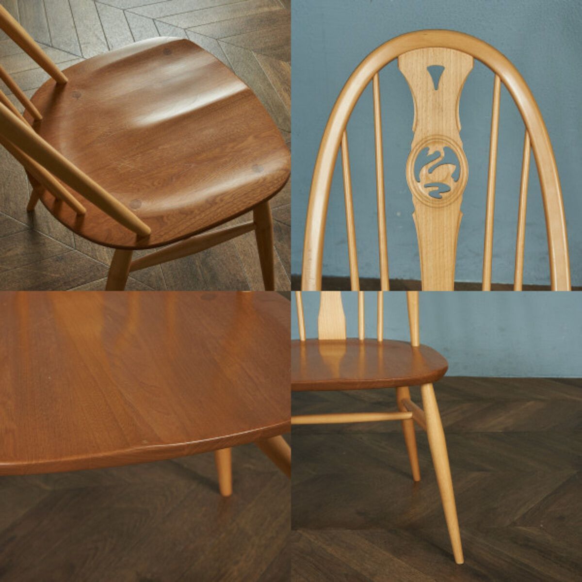 シシャモERCOLスワンバックチェア 楽天市場】Ercol スワンバック チェア クッション アーコール