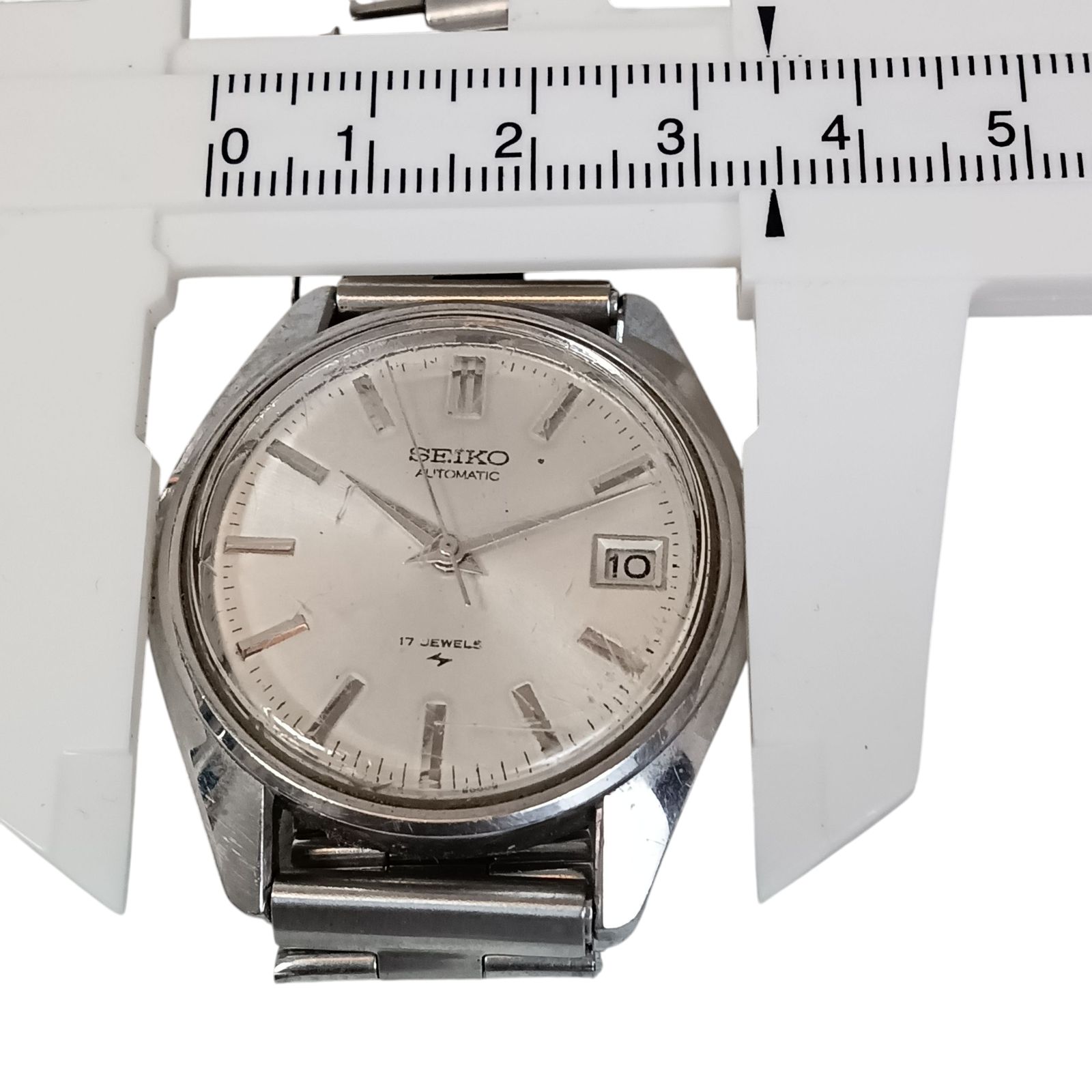 1円～ SEIKO セイコー 7005-8000 シルバー文字盤 メンズ 自動巻き 