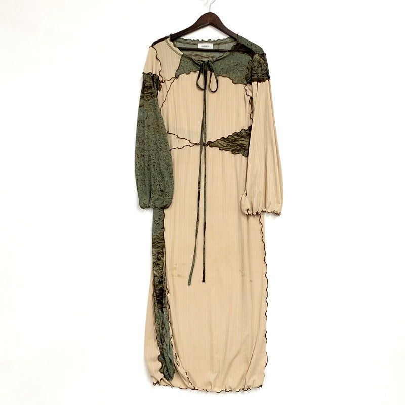 ドレス パーティードレス レディース サハラ sahara sahara（サハラ）の「Fringe Slit Dress（ワンピース）」 - WEAR