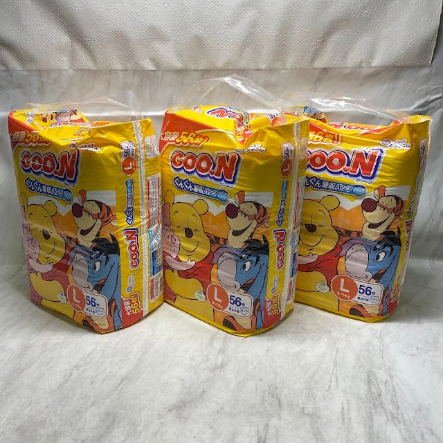 【新品・未開封品】グーン まっさらさら通気 パンツ Lサイズ 9-14kg 168枚入り 男女共用