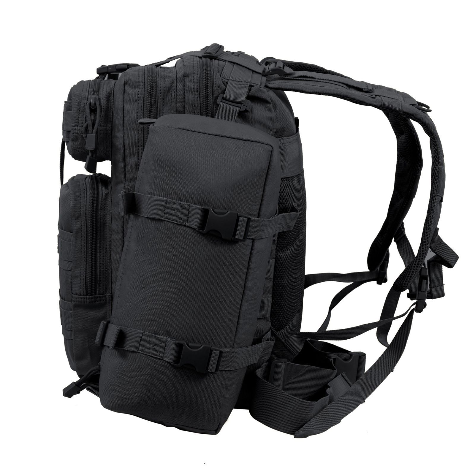 [サイバトロン] リュックデイパック 黒 37L(1+ 2) サイバトロン公式 バックパック タクティカル MOLLE 防水 軽量