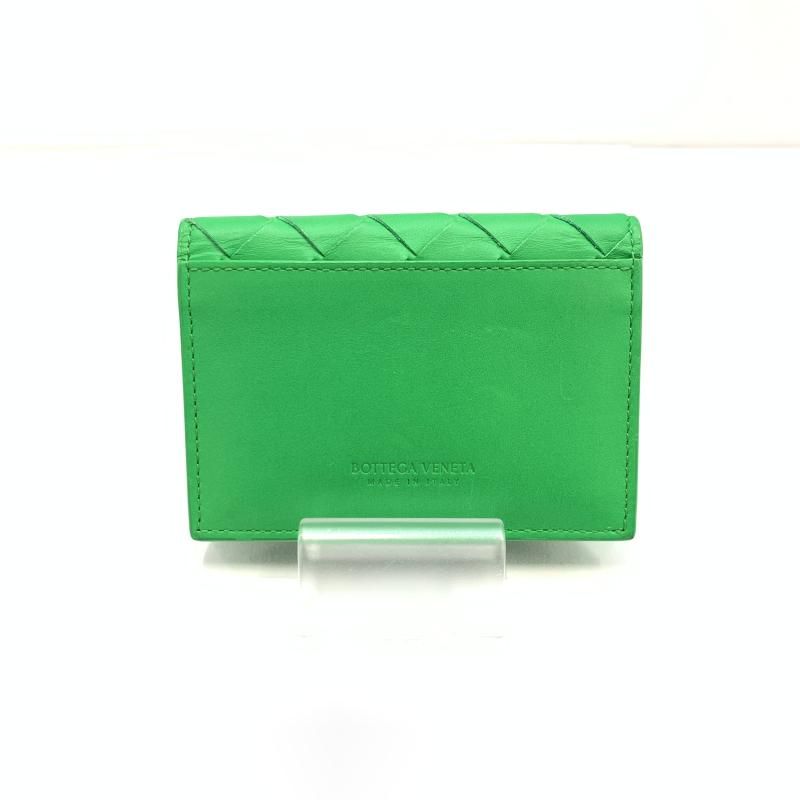 中古】BOTTEGA VENETA イントレチャートビジネスカードケース