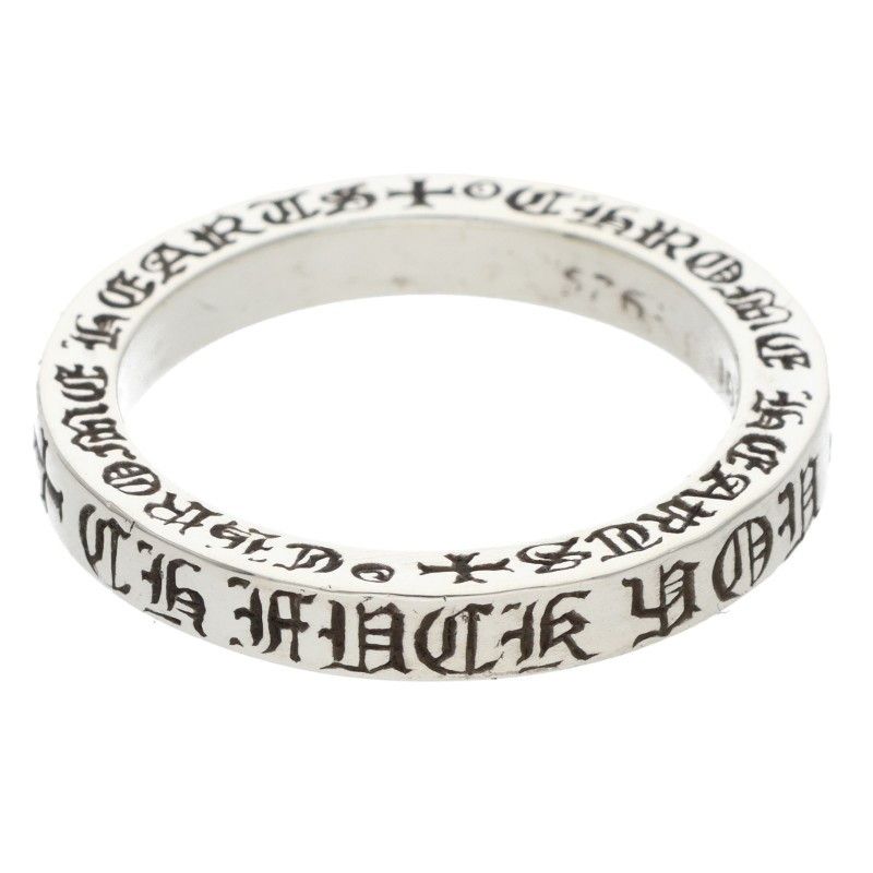クロムハーツ 3mm SPACER FUCKYOU 3mmスペーサーファックユー シルバーリング メンズ 19号
