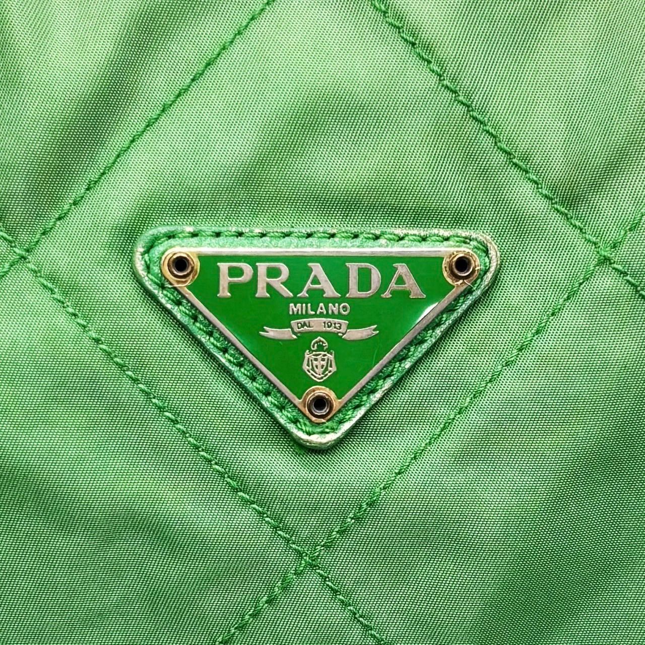 良品】 PRADA プラダ ショルダーバッグ トートバッグ キルティング 