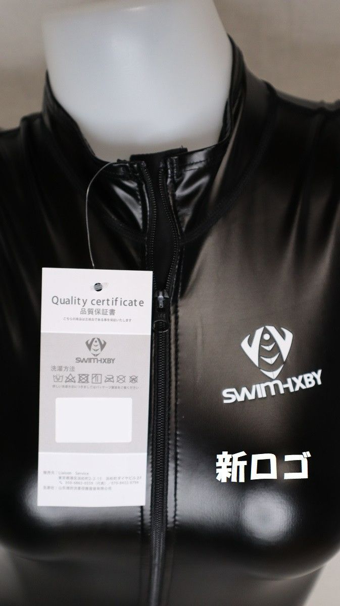 SWIMHXBY 競泳水着 レディース フロントジップ ウォーターポロ