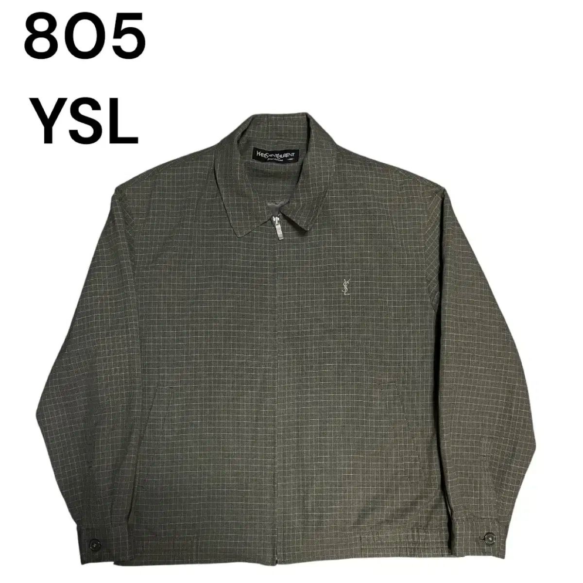 SAINT LAURENT YSL イヴサンローラン ジャケット グリーン 緑 【公式通販】