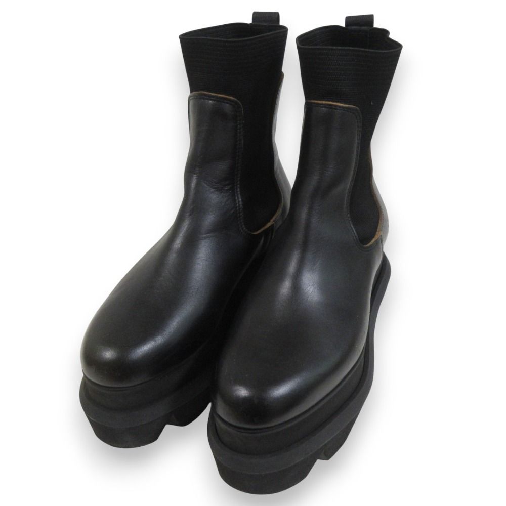 美品 sacai サカイ サイドゴア 厚底ショートブーツ チェルシー 美品 sacai サカイ サイドゴア 厚底ショートブーツ チェルシー