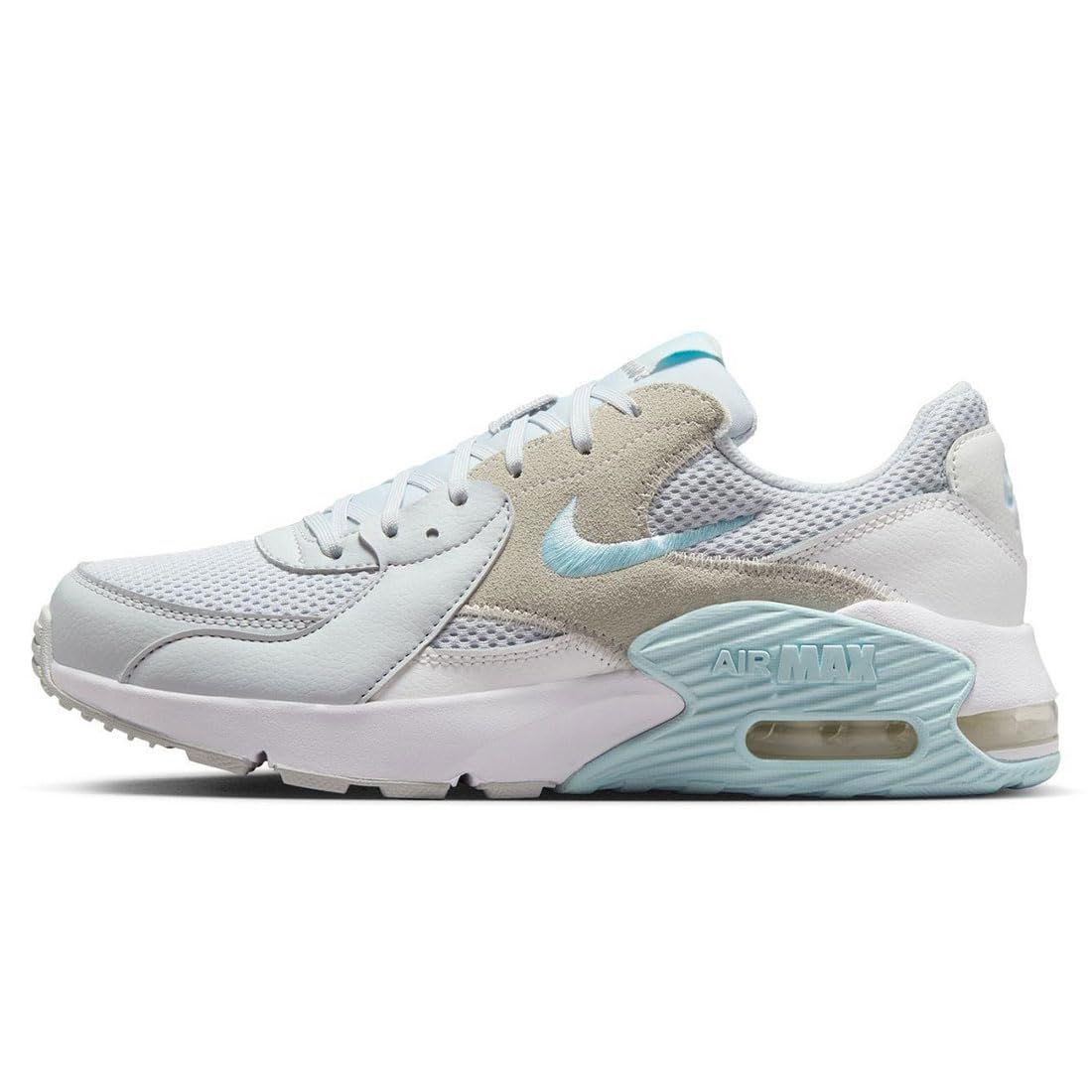 ナイキ エア マックス エクシー W AIR MAX EXCEE ピュアプラチナム グレイシャーブルー ベージュ CD5432-013 23.0cm 23.0 cm