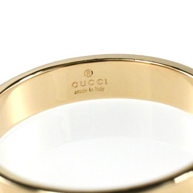 GUCCI K18 イエローゴールド アイコンリング 19号 指輪 024330 GUCCI グッチ アイコンリング K18YG イエローゴールド SIZE:19号