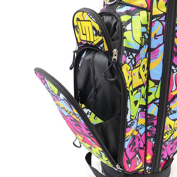 LOUDMOUTH ラウドマウス LM-CB0030 キャディバッグ Tags Neon（317