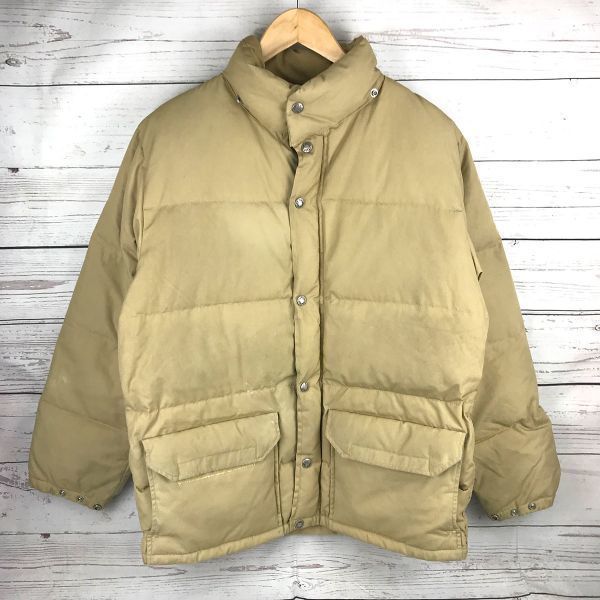 70s-80s/USA製ビンテージ☆THE NORTH FACE☆茶タグ/TALONジップ/ダウン 