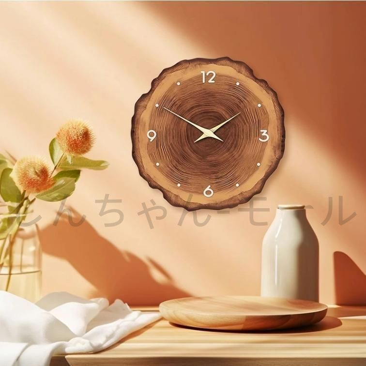 カントリースタイルの掛け時計ファッション10インチ装飾時計北欧