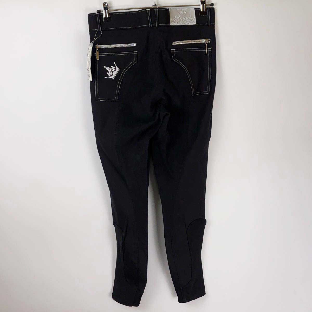 【中古・未使用品】HORKA ホルカ Kingston Breeches キュロット 44 ブラック レディース 乗馬 馬術 未使用】HORKA ホルカ Kingston Breeches キュロット 44