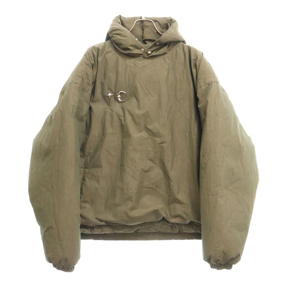 THUG CLUB サグクラブ Armor Down Hoodie アーマーダウンフーディ カーキ TC24PA03