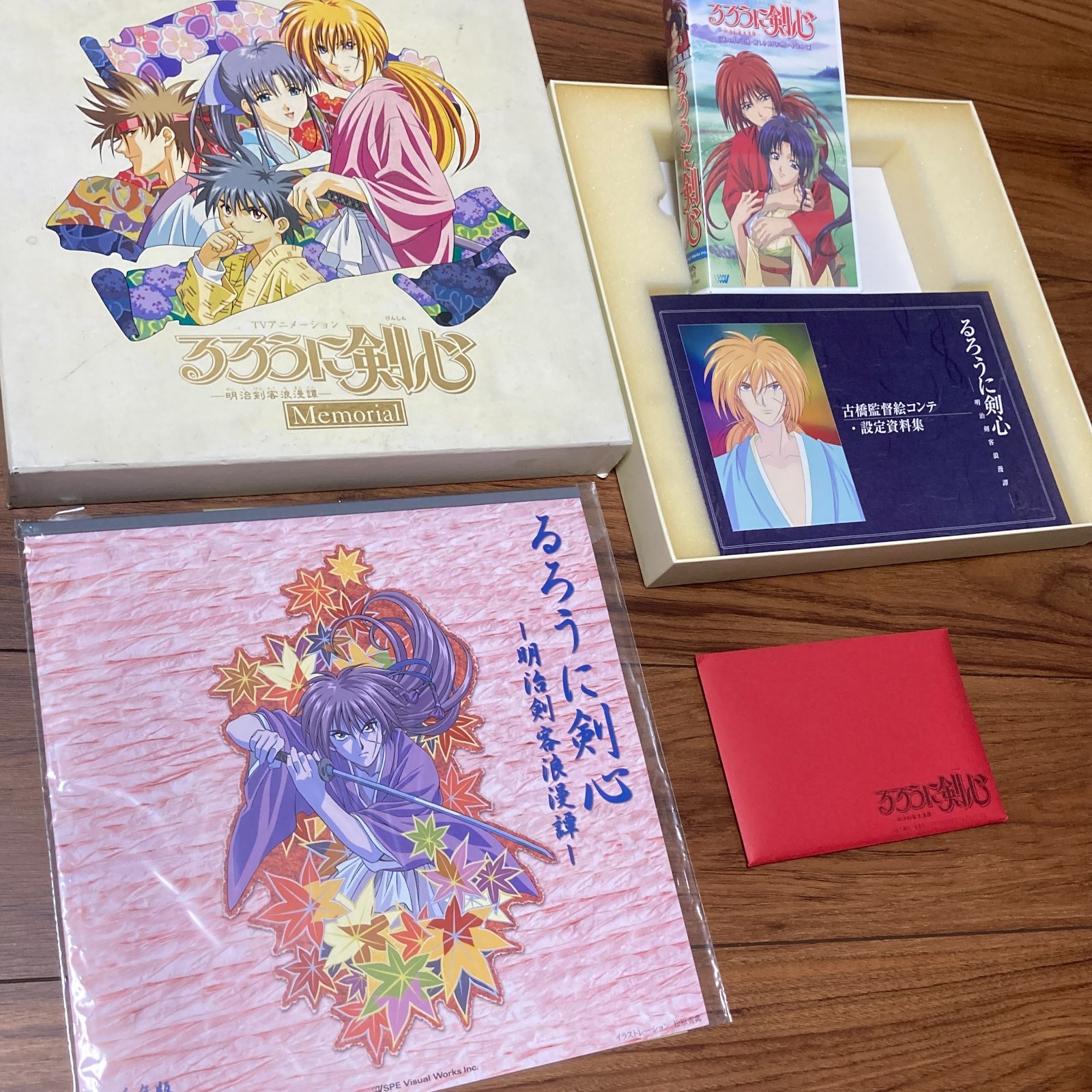 るろうに剣心 メモリアルVHSボックス 同梱品は商品説明参照 ※DVD版ではありません BOX - メルカリ