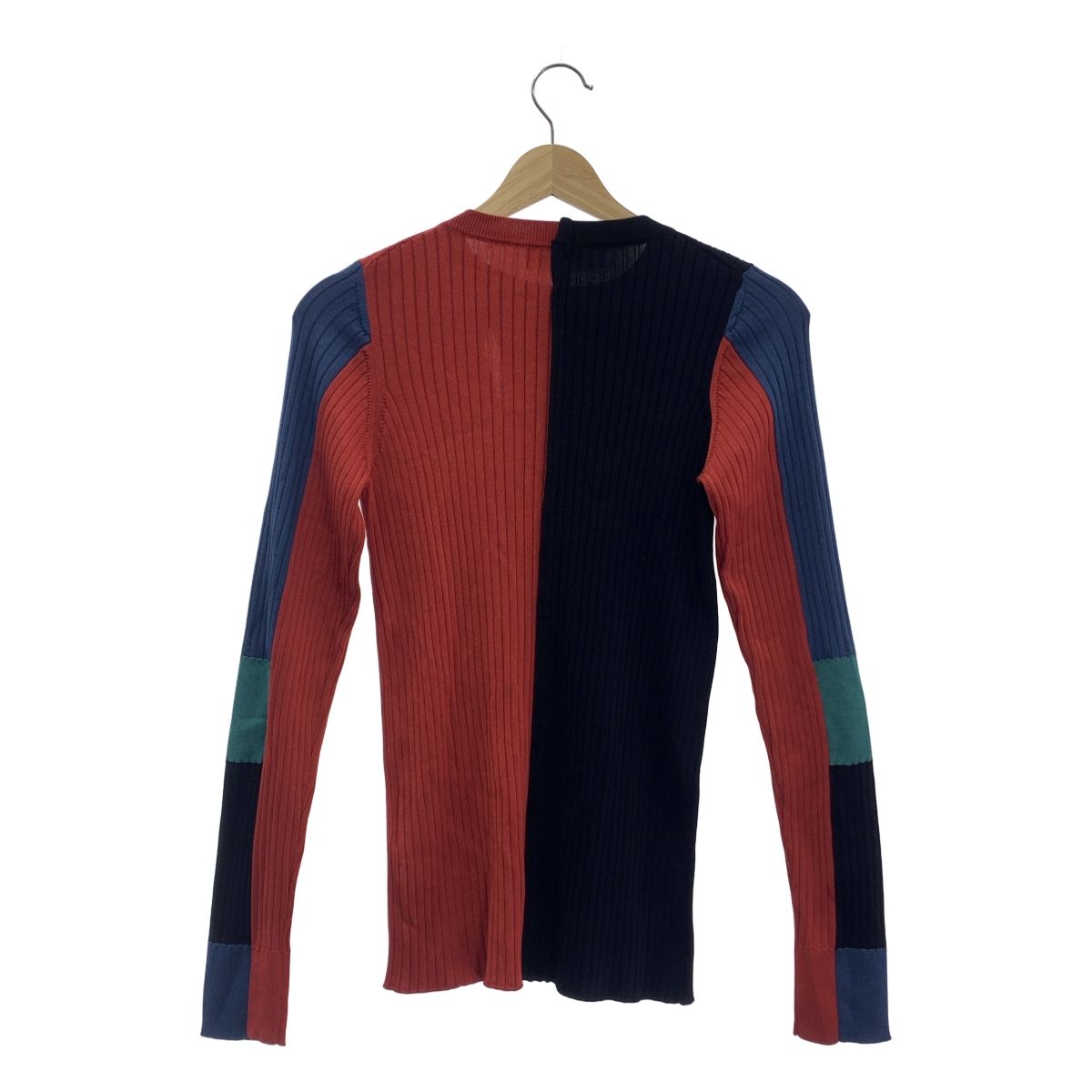 TOGA PULLA / トーガプルラ | ワイド リブニット プルオーバー | 36