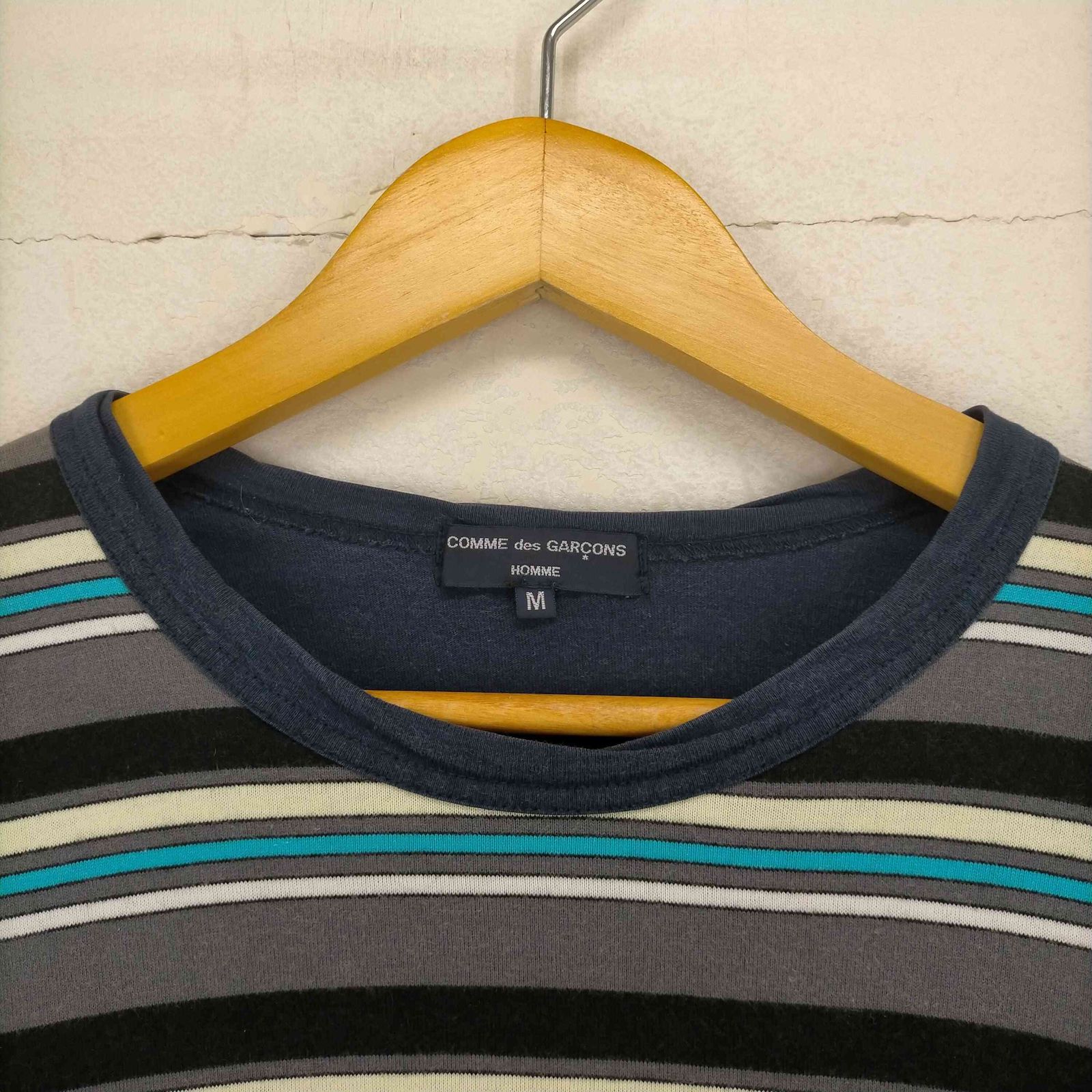 【ビッグシルエット】コムデギャルソンオム ボーダーTシャツ ビッグシルエット】コムデギャルソンオム ボーダーTシャツ