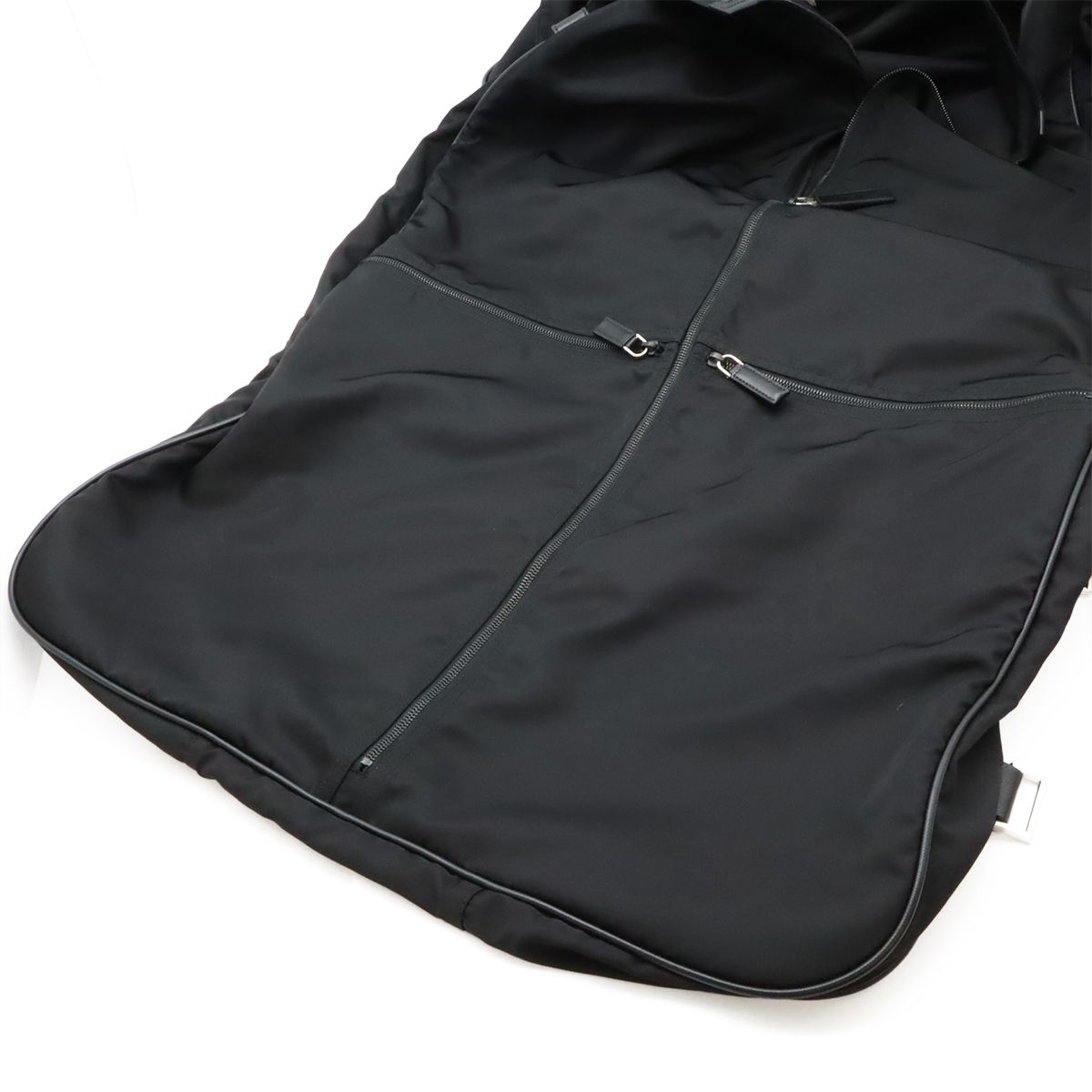 100%新品，2025】 本物 PRADA 2WAY ガーメント ケース スーツ バッグ