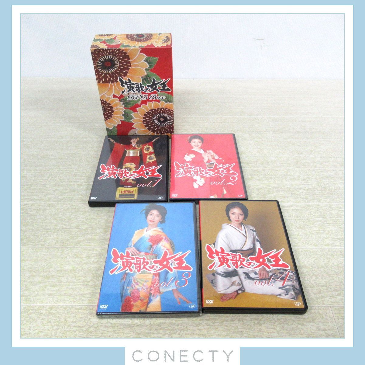 演歌の女王 DVD-BOX〈4枚組〉 天海祐希(6260 - CONECTY -メルカリ店