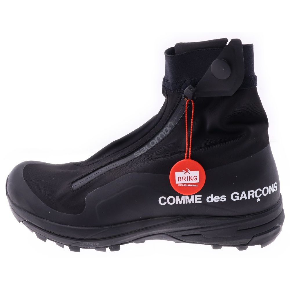 SALOMON (サロモン) ×COMME des GARCONS XA-ALPONE FOR CDG ×コムデギャルソン ハイカットスニーカー ハイカットスニーカー シューズ ブラック 416819