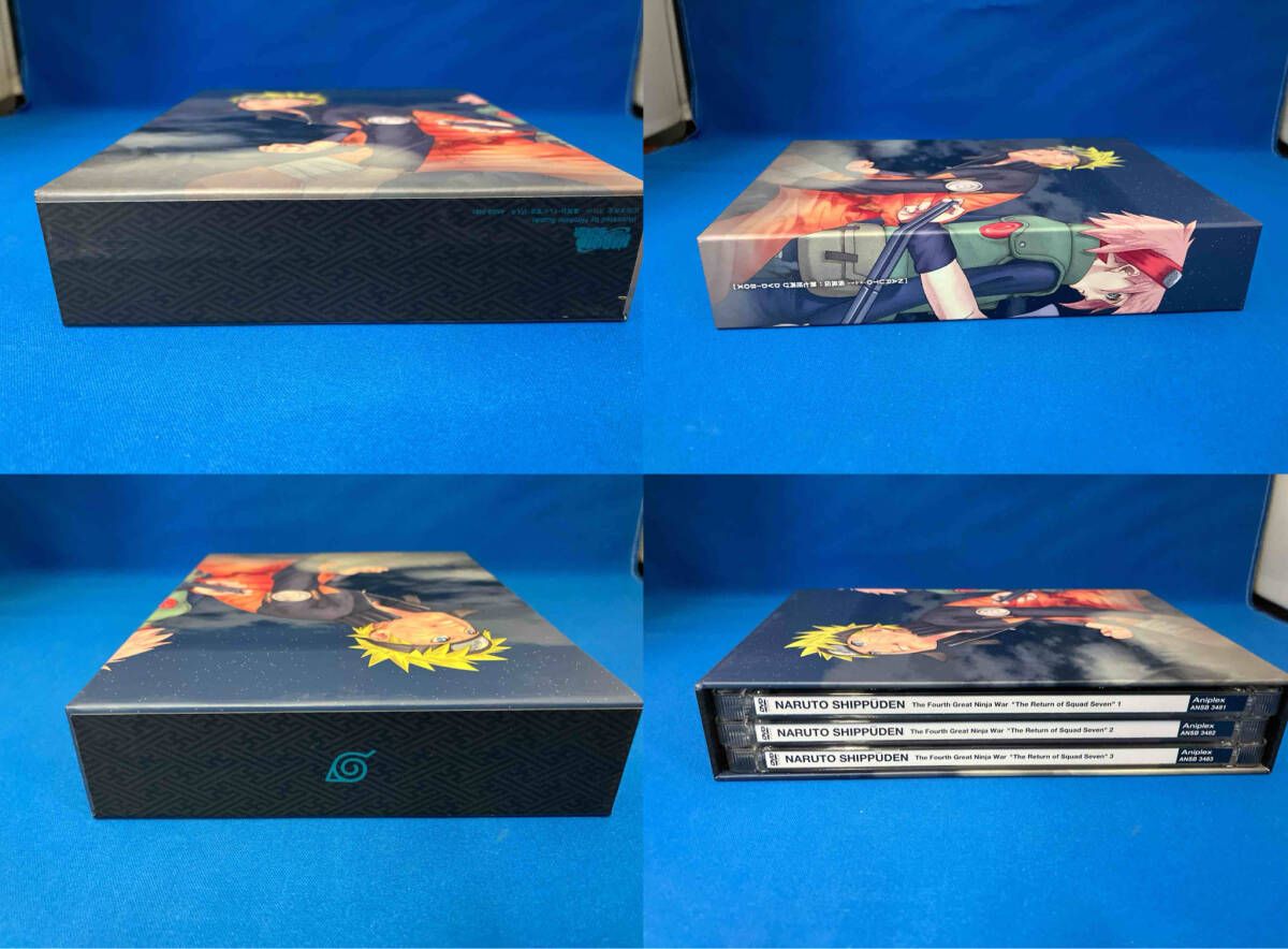 最新作が入荷中！ DVD 全3巻セット NARUTO-ナルト-疾風伝 忍界大戦 第七班再び 1~3