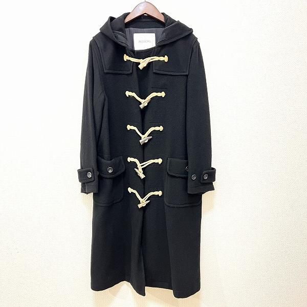 wnc インゲボルグ INGEBORG コート 黒 ダッフルコート フード ロング