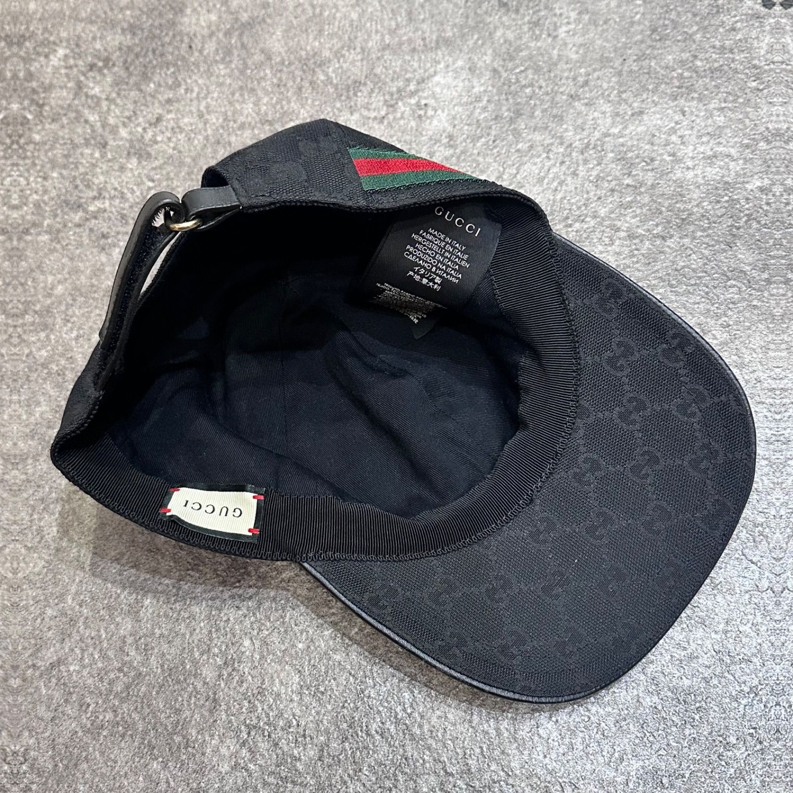 国内正規 GUCCI シェリーライン GGスプリーム キャップ 帽子 グッチ 