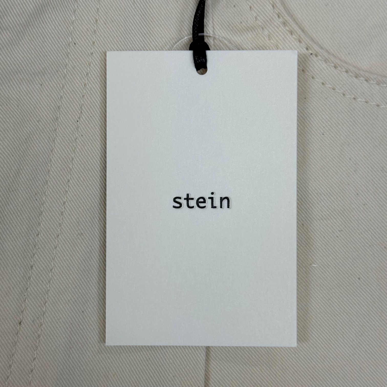 定価44000円 新品 stein 23SS 5PK LEATHER CODE PANTS (OW) 5ポケット 