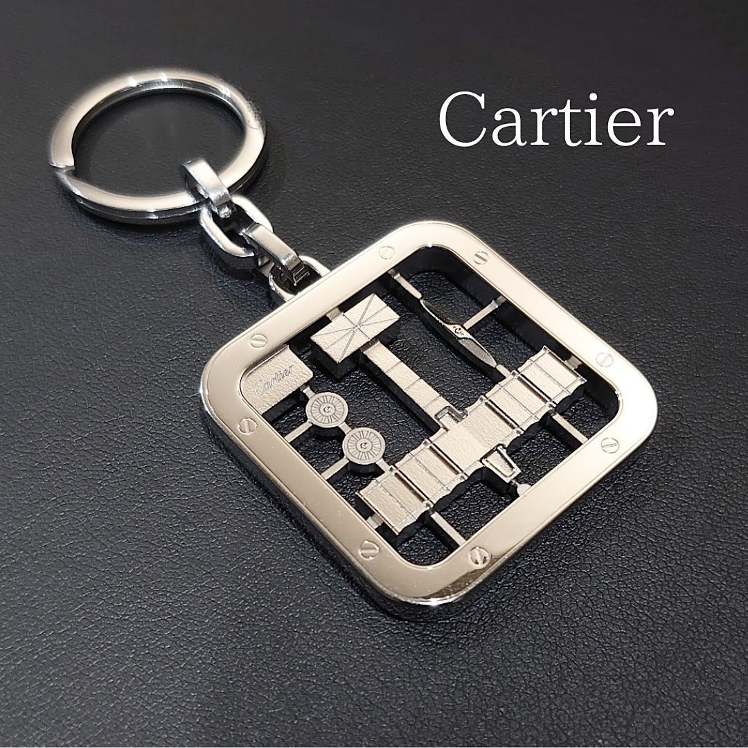 Cartier カルティエ サントス ドゥ カルティエ キーホルダー ...