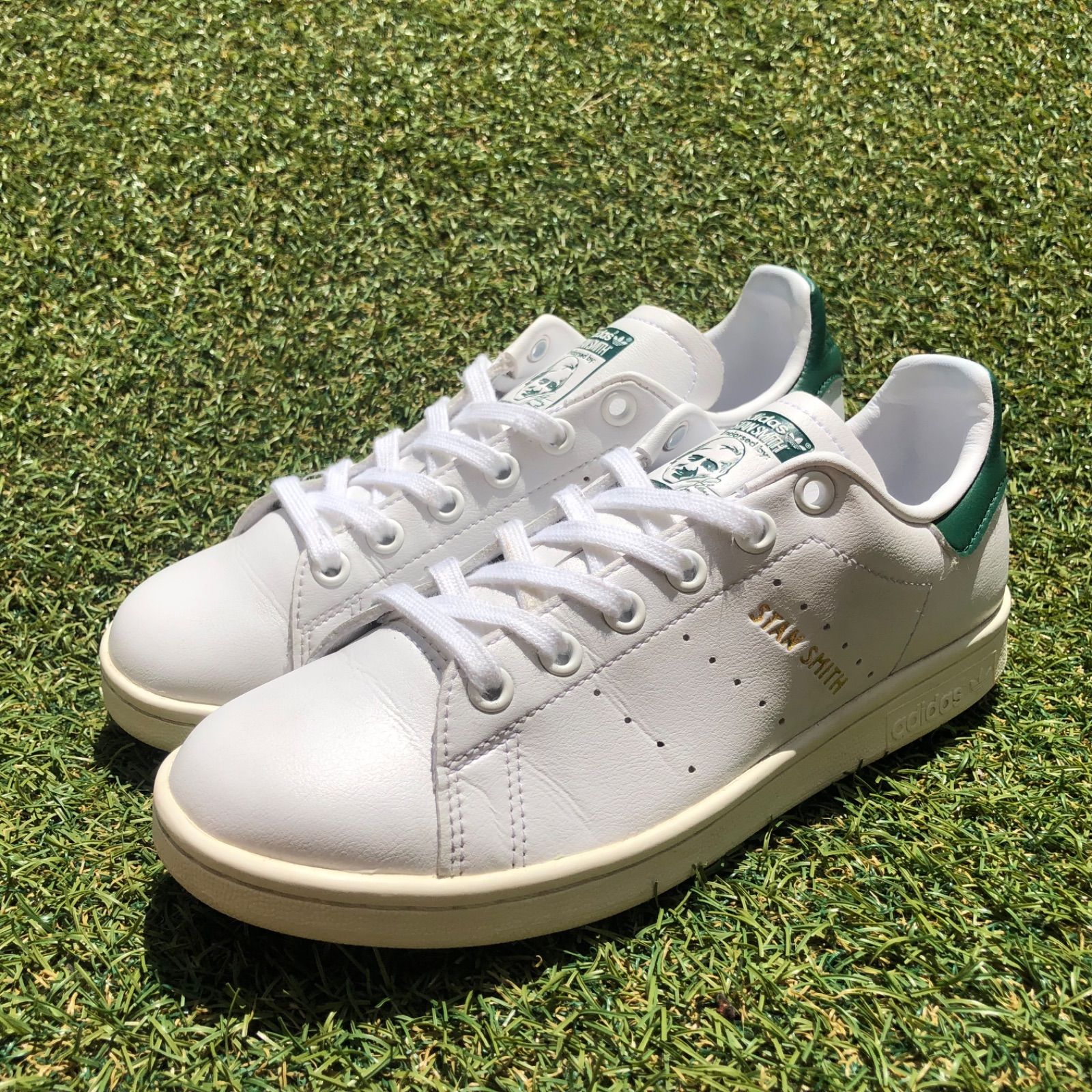 美品23 adidas STANSMISTHアディダス スタンスミス HT964-