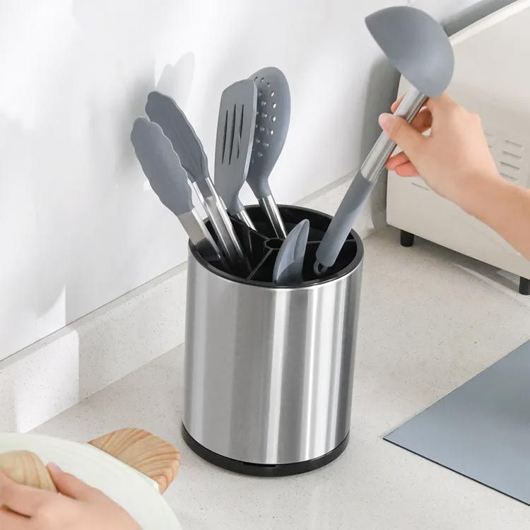 カトラリーホルダー ステンレス 燕三条製ステンレスのカトラリー