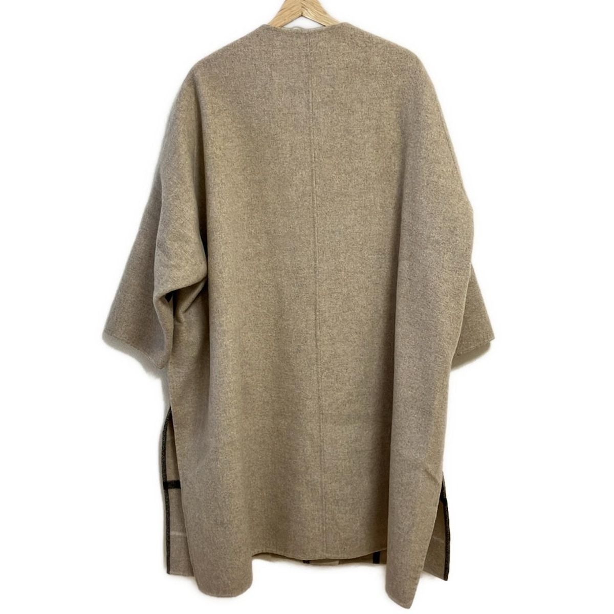 kyh マチャット machatt オーバーカラーウールコート ブラック マ