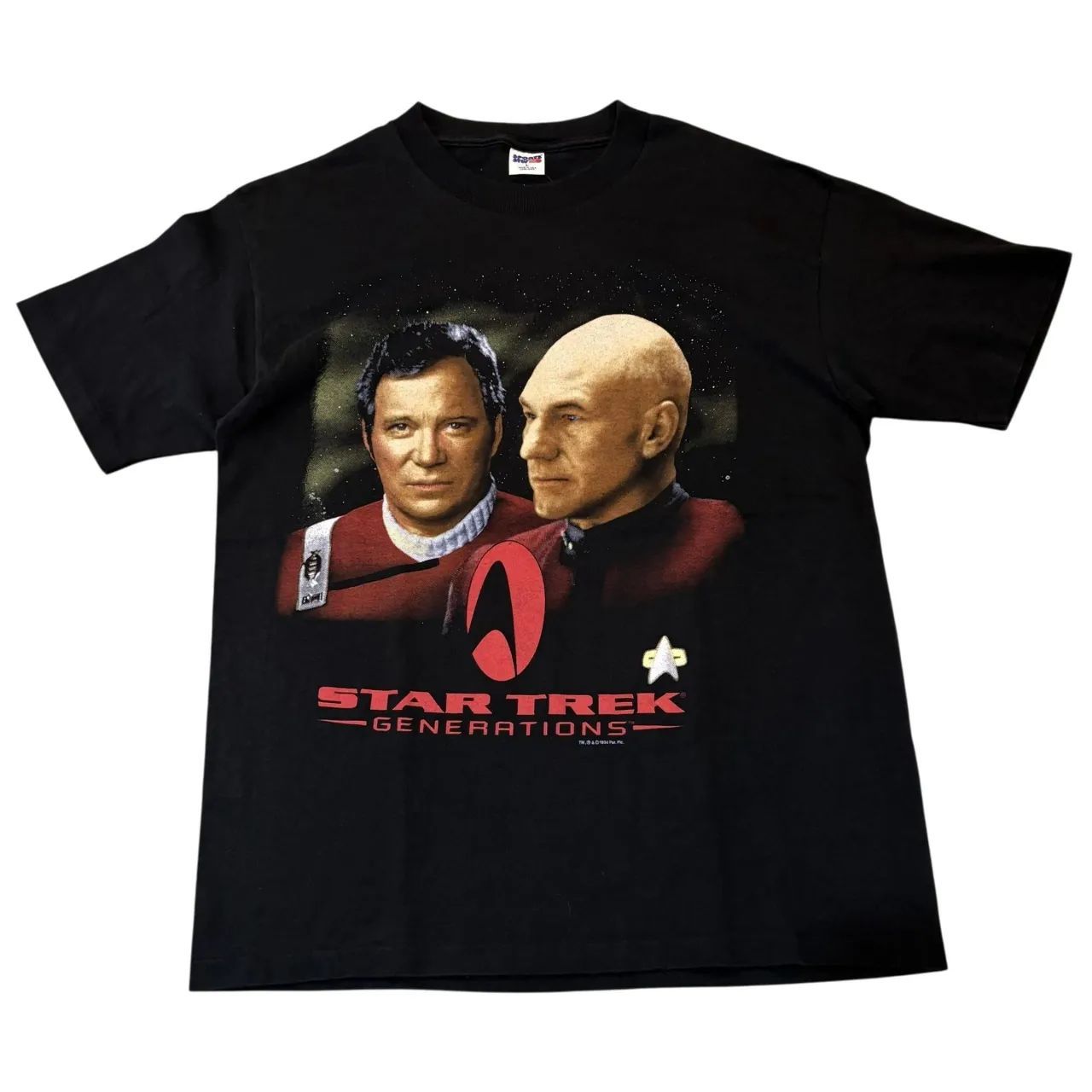 USA製 90s STAR TREK GENERATIONS S/S TEE スタートレック Tシャツ L 