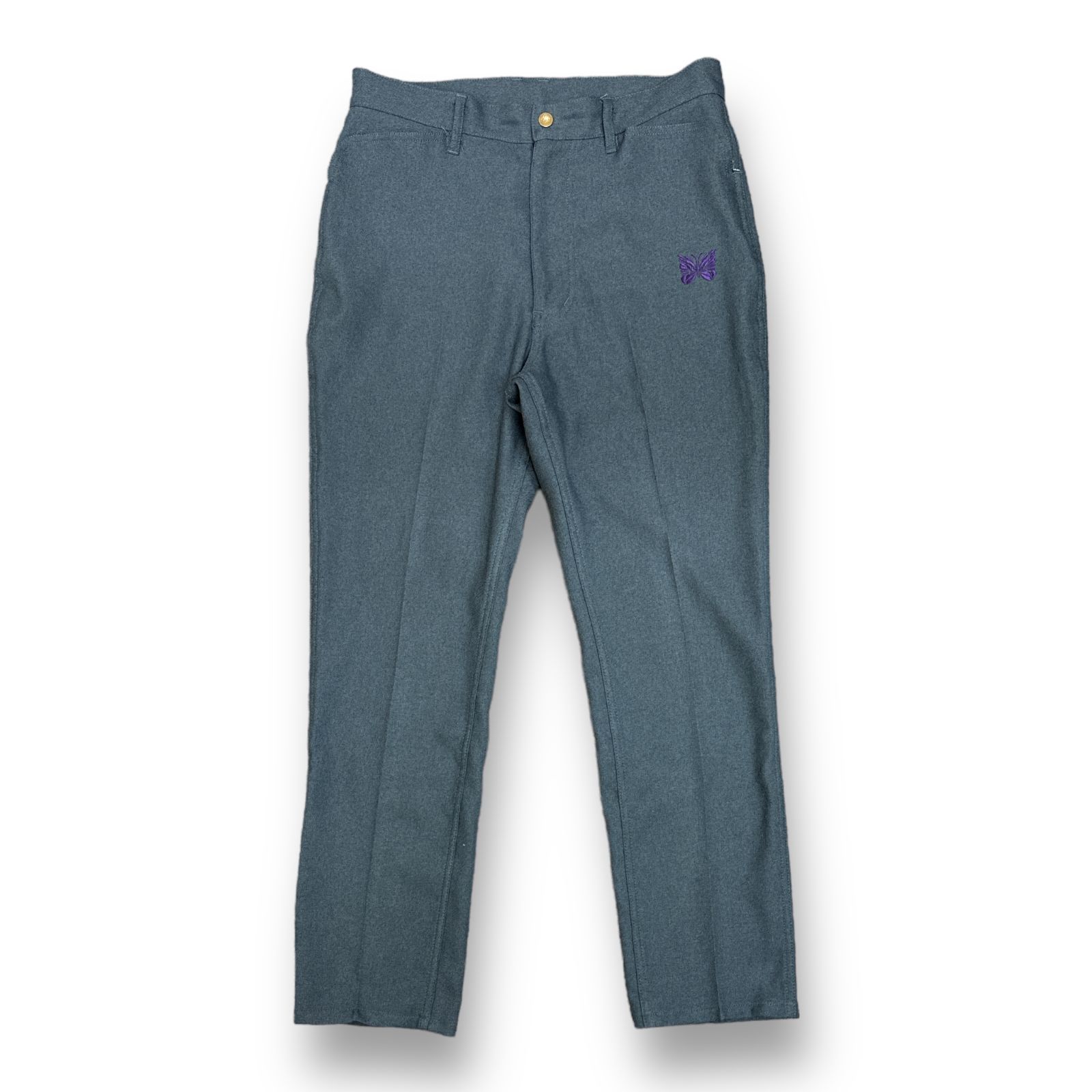 定価17600円 美品 NEEDLES Slim Jean - Poly Twill スリムジーンズ 