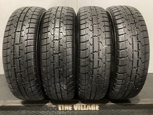 【TOYO GARIT GIZ 175/65R15】スタッドレス【Weds ravrion 15インチ 5.5J4HPCD100+42】21～22年製 バリ溝 ヴィッツ アクア等　(KTD188)